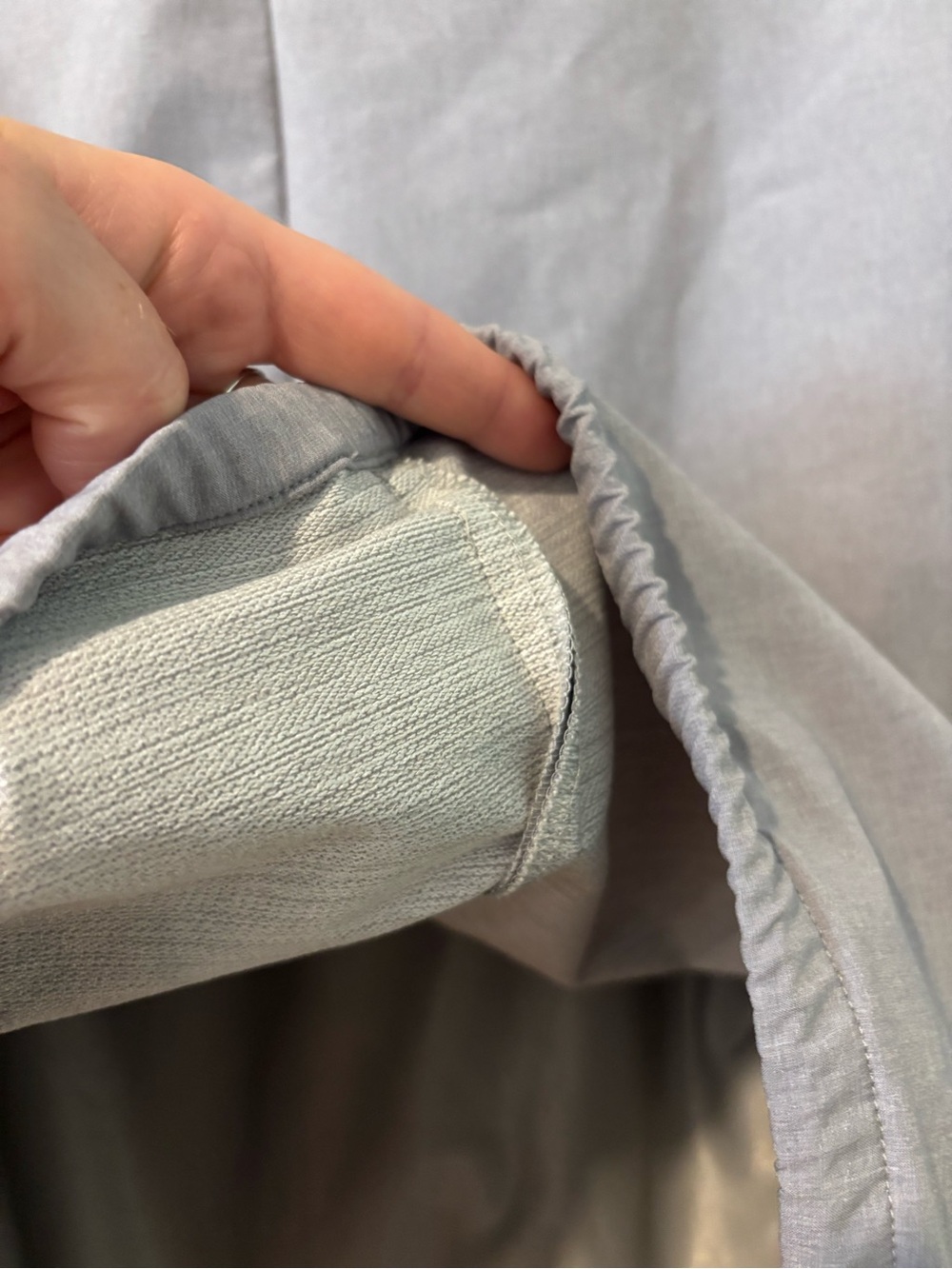 Adidas Gray Crew Pullover with Green Accent - Picture 7 of 11